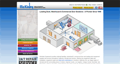 Desktop Screenshot of mckinleyequipment.com